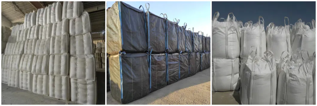 1250kgs Baffle Super Bag Sling 1.5ton Bag Jumbo Bag UV Coated FIBC Big 2000kg Tote Bag Super Sack Q Bulk Bag for Chemical Sand Cement Firewood Bag