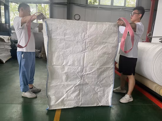 PP Woven 1mt Jumbo Bags 1 Ton Big Bags 1000kg Fabric FIBC Bag Bulk Container 1.5 Ton 1500kg for Packing Price