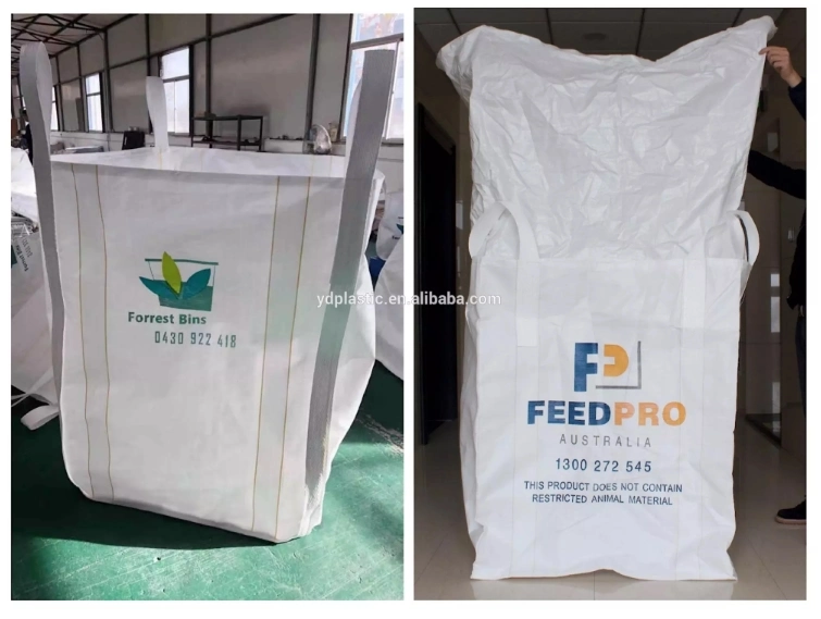 1000kg 1500kg U-Panel Baffles Flexible Container Bag Bulk Jumbo Bag Baffle FIBC Big Bag