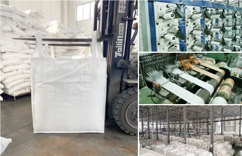 PP 1 Ton with Top Spout Bulk Jumbo Bag for Sand and Transport