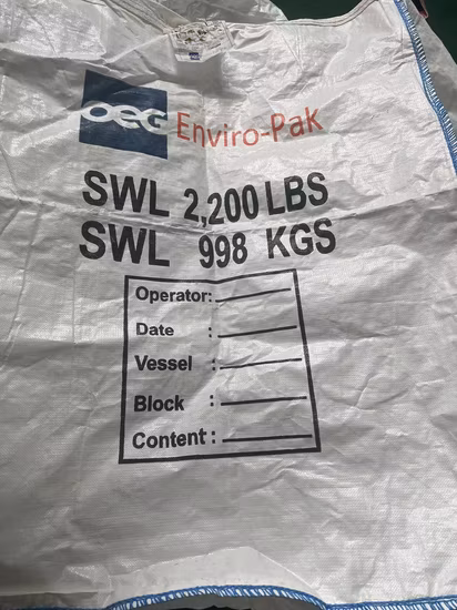 PP Woven 1mt Jumbo Bags 1 Ton Big Bags 1000kg Fabric FIBC Bag Bulk Container 1.5 Ton 1500kg for Packing Price