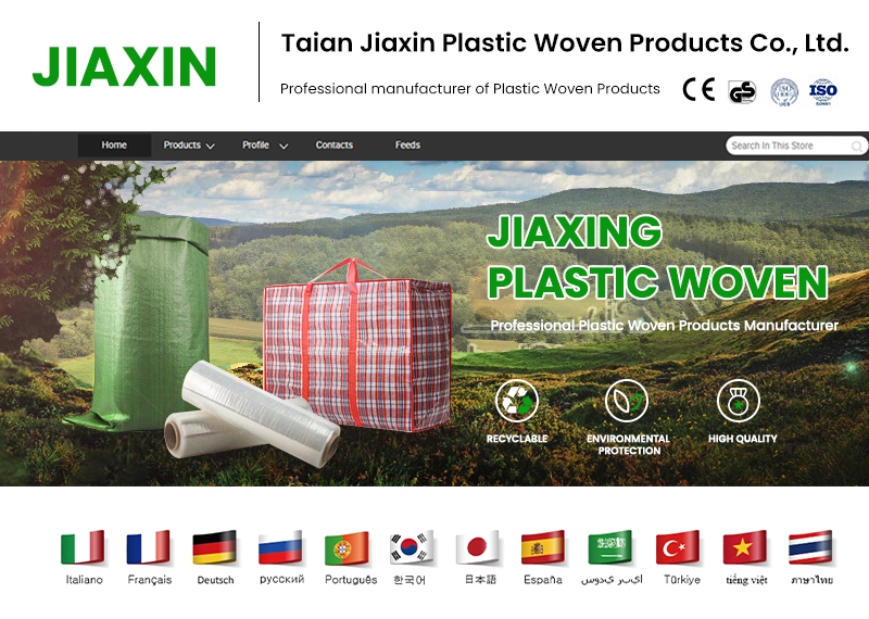 Jiaxin Ton Bag China Big Bag Manufacturers Polypropylene FIBC Big Bag 1 Ton Jumbo Bag Container Bag Particles Chemical Materials Packing Sub Base Tonne Bag
