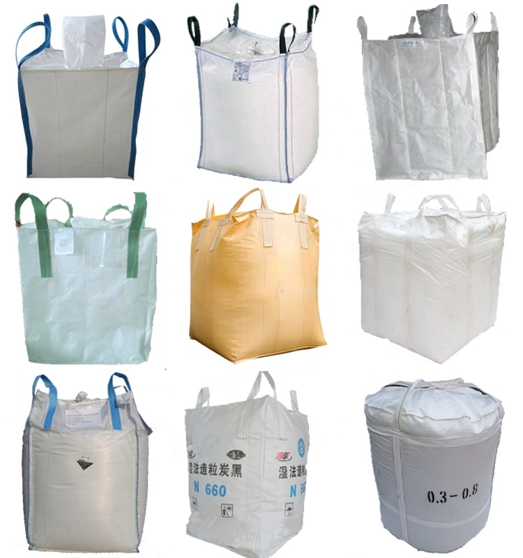 Ton Bags Jumbo Bags for Rice Seeds, Corn Seeds, Chemical Fertilizer, Dog Foods, Cat Foods