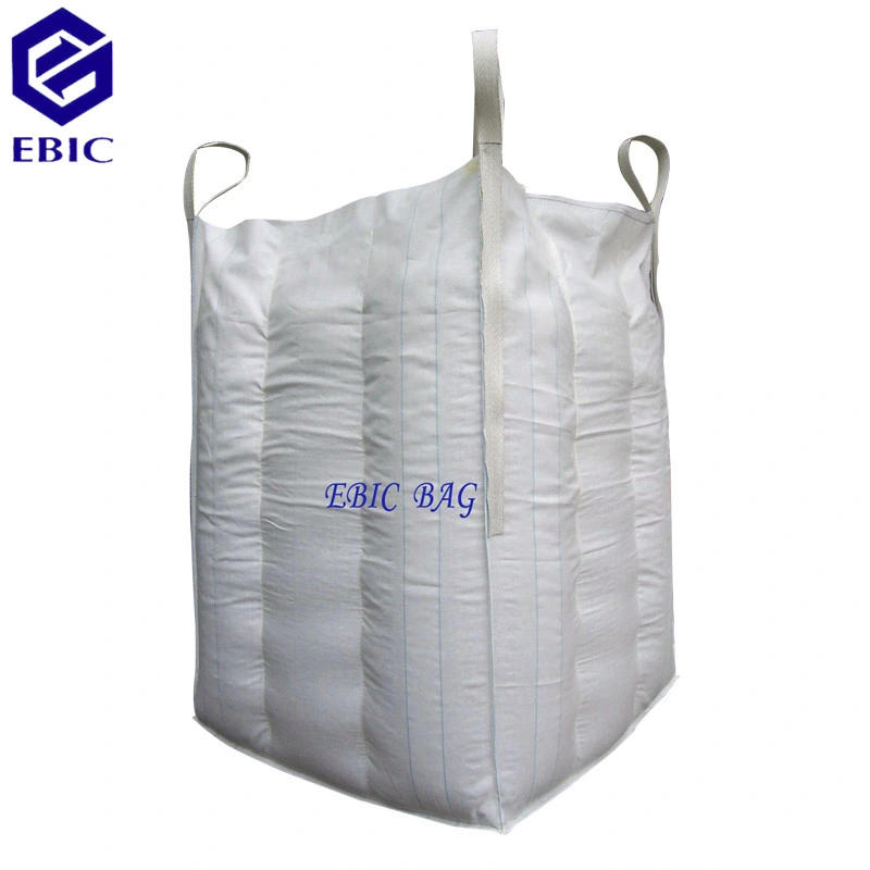 Customized PP Flexible Container Building Material Sand Baffle Cubicon Super Sack Sling Ton Jumbo Bulk FIBC Q Fertilizer Cement Printed Woven Big Bag