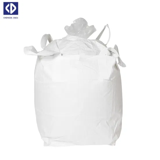 1000kg 1500kg Big Agriculture Bulk FIBC Jumbo Bag for Building Materials Stone Sand Chemical Industry Lime Mineral Grain Packing
